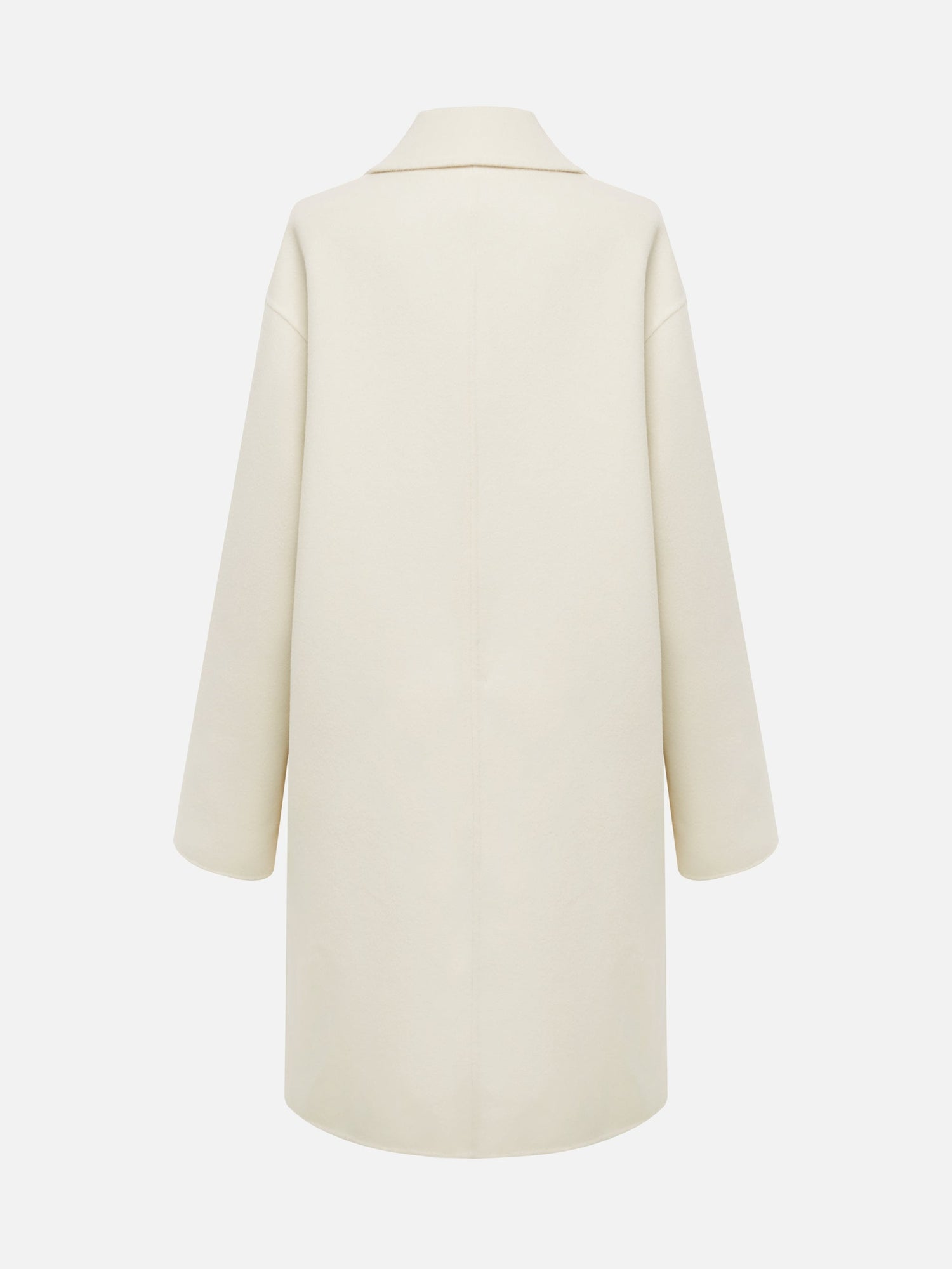 Alashan Cashmere Coat | White