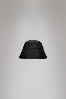 RAINS Bucket Hat Ripstop Black Headwear
