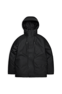 RAINS Nome Parka Black Jacket