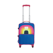 state bags mini Logan suitcase polyester rainbow front view click to zoom 