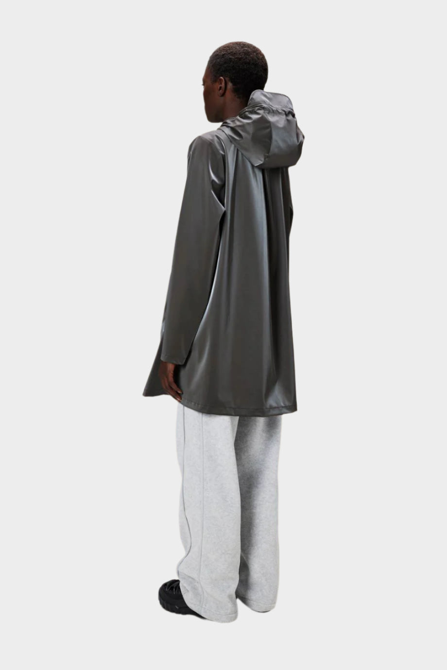 Rains | A-Line W Jacket W3 | Metallic Grey
