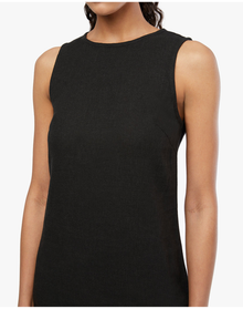 A-line Muscle Dress | Black