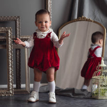 Baby Boys | Victor Ceremony Romper and Shirt | White x Red