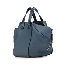 LOEWE | Pre-Owned Small Leather Hammock Bag | Blue