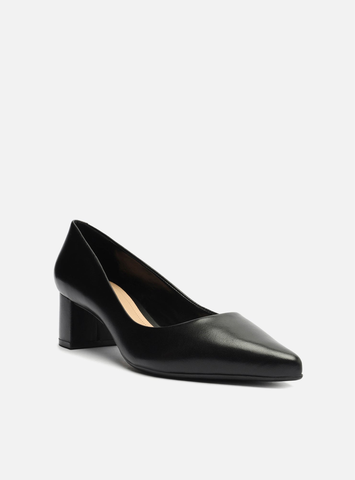 AREZZO | Mariah Low Block Pump | Black