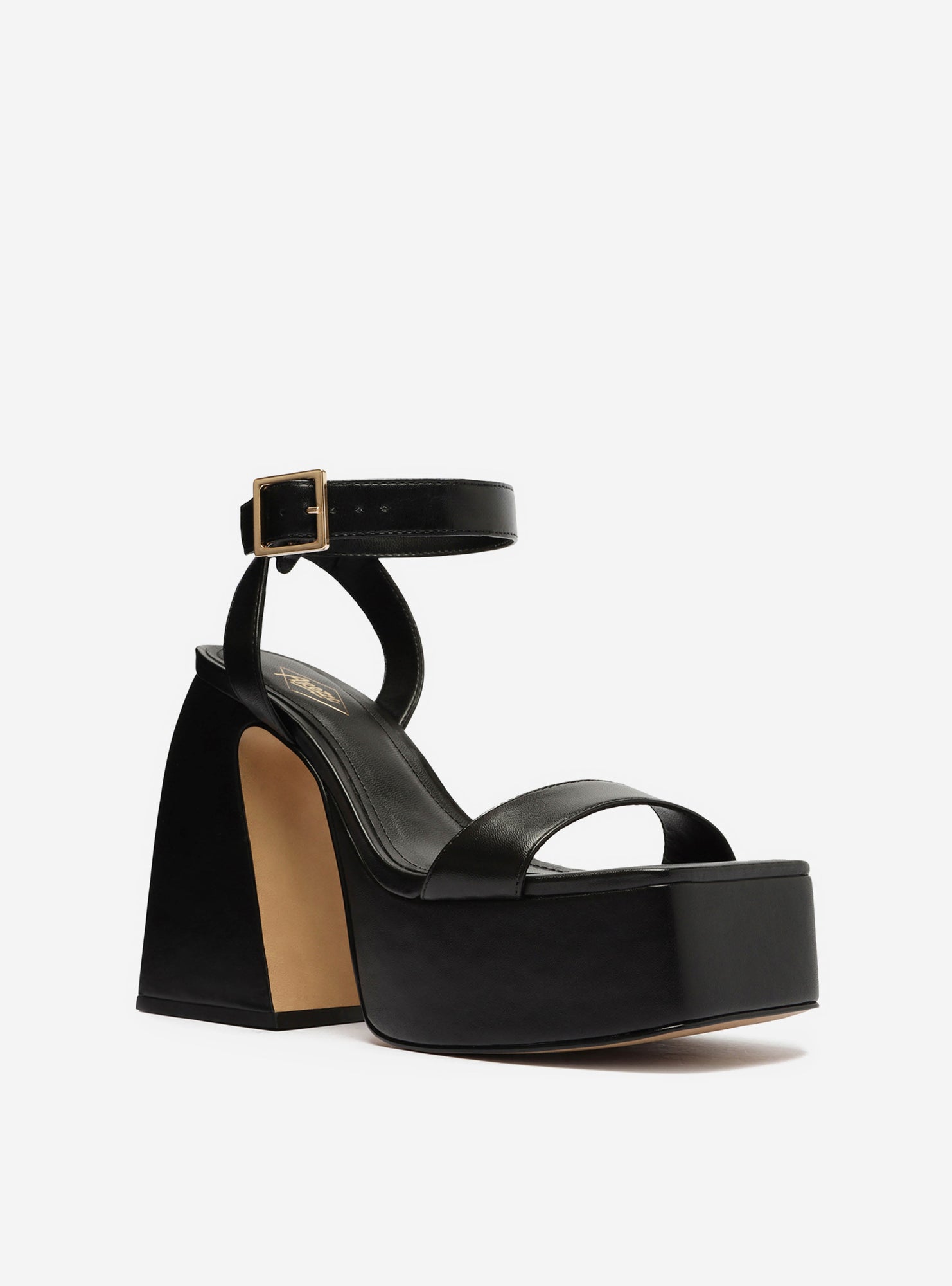 AREZZO | Megan Platform Sandal | Black