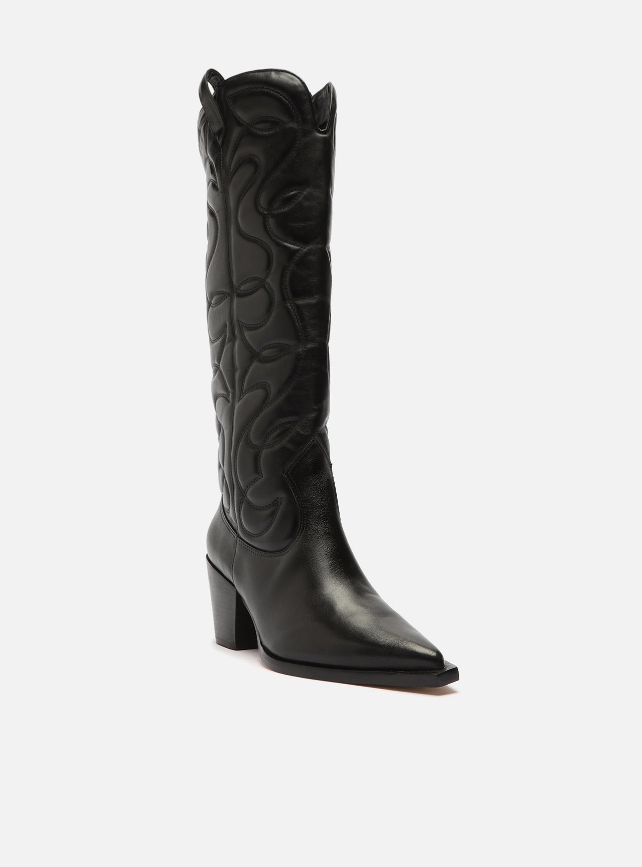 AREZZO | Abigail Mid Block Boot | Black
