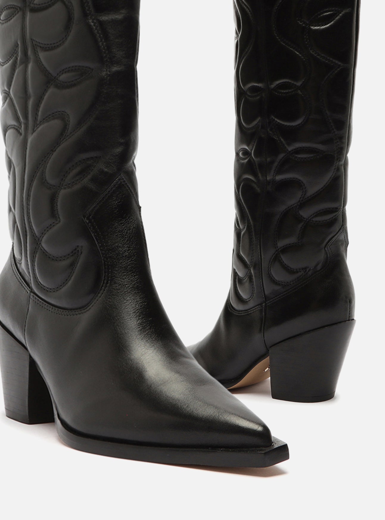 AREZZO | Abigail Mid Block Boot | Black