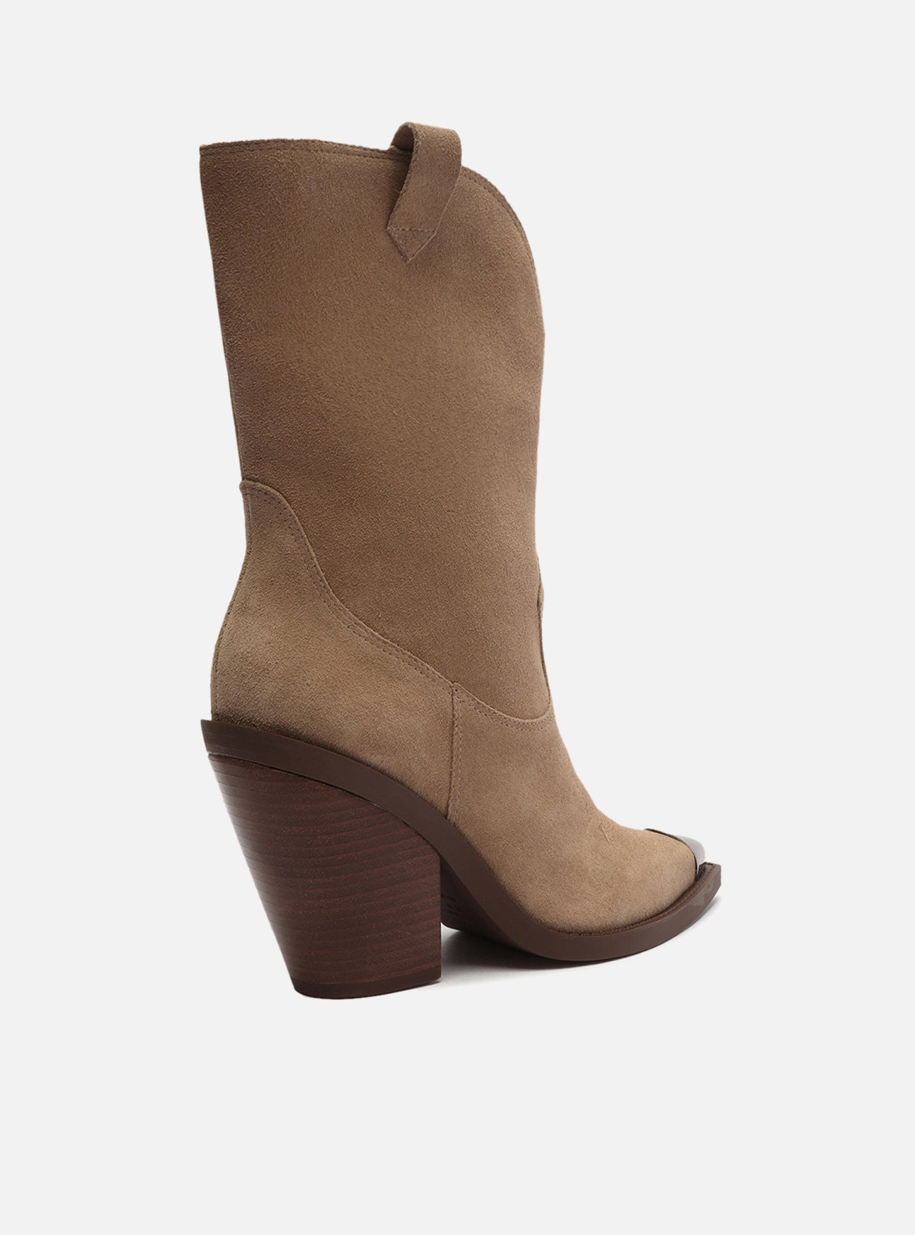 AREZZO | Skylar High Block Boot | Brown
