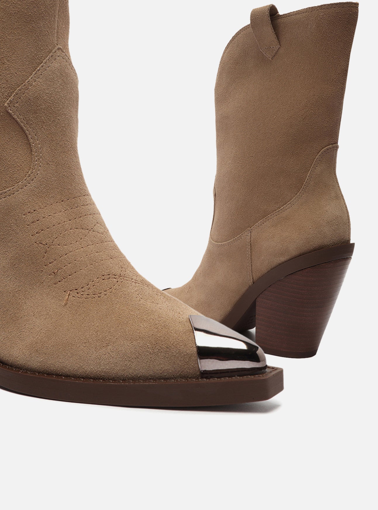 AREZZO | Skylar High Block Boot | Brown
