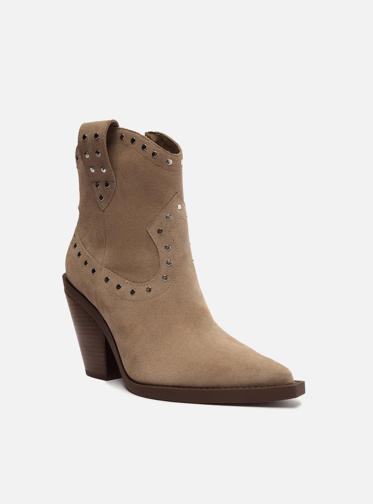 AREZZO | Norah Leather Boot | Brown