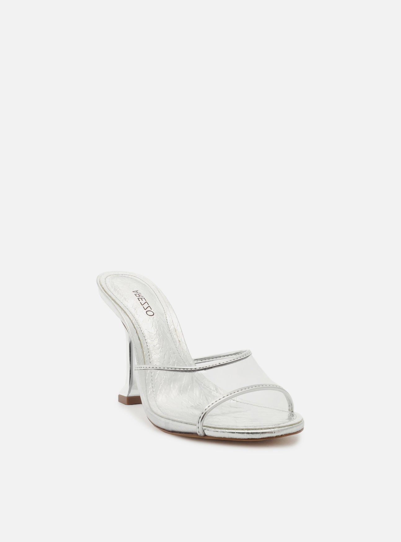 AREZZO | Micah High Stiletto Sandal | Silver