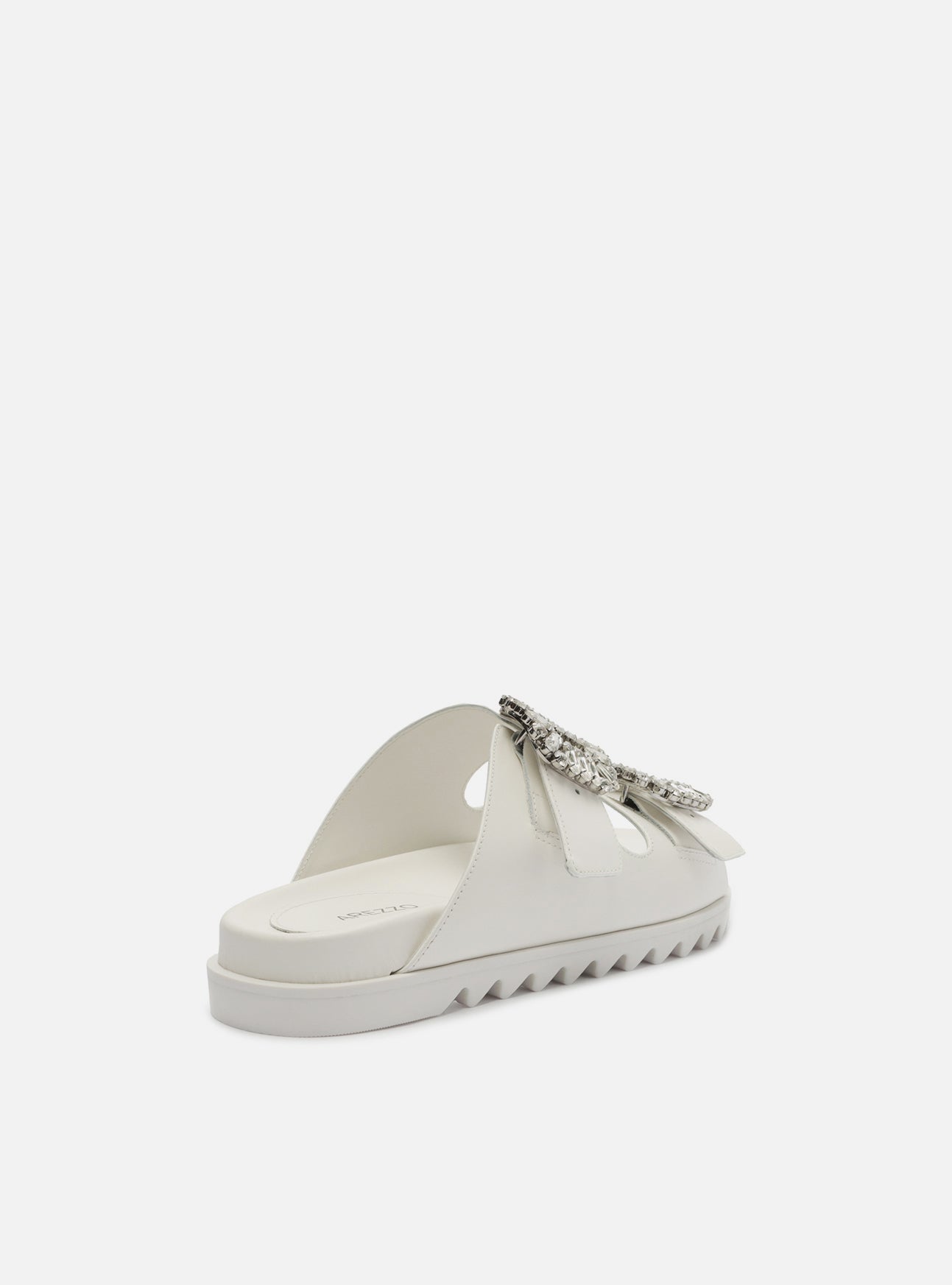 AREZZO | Pasley Flat Sandal | White