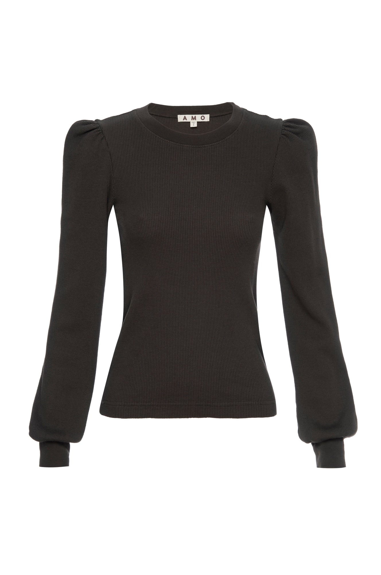 AMO Denim Girly Thermal in Espresso