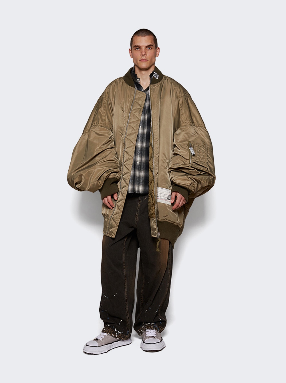 Men | Maison MIHARA YASUHIRO | Huge Flight Jacket | Khaki