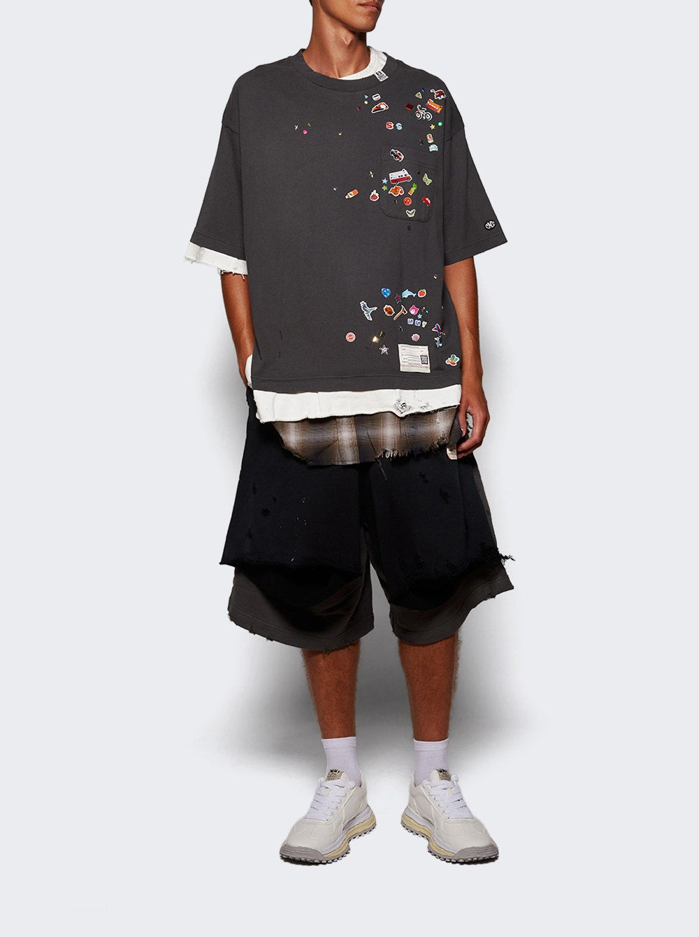 Men | Maison MIHARA YASUHIRO | "larry" Og Sole Canvas Low-top Sneaker | White