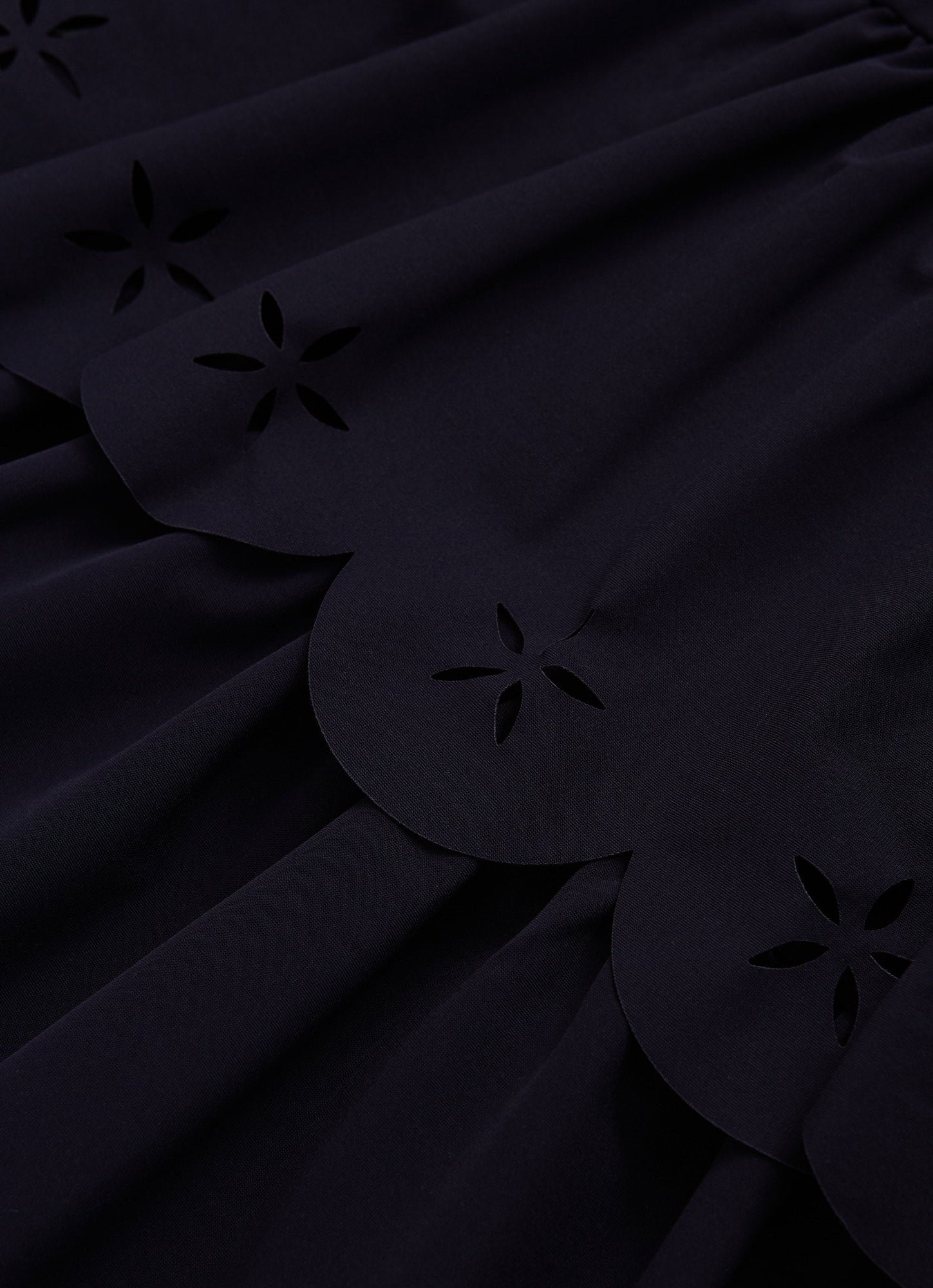 Girls | Sensitive Fabrics Dress with Flounces | Blue