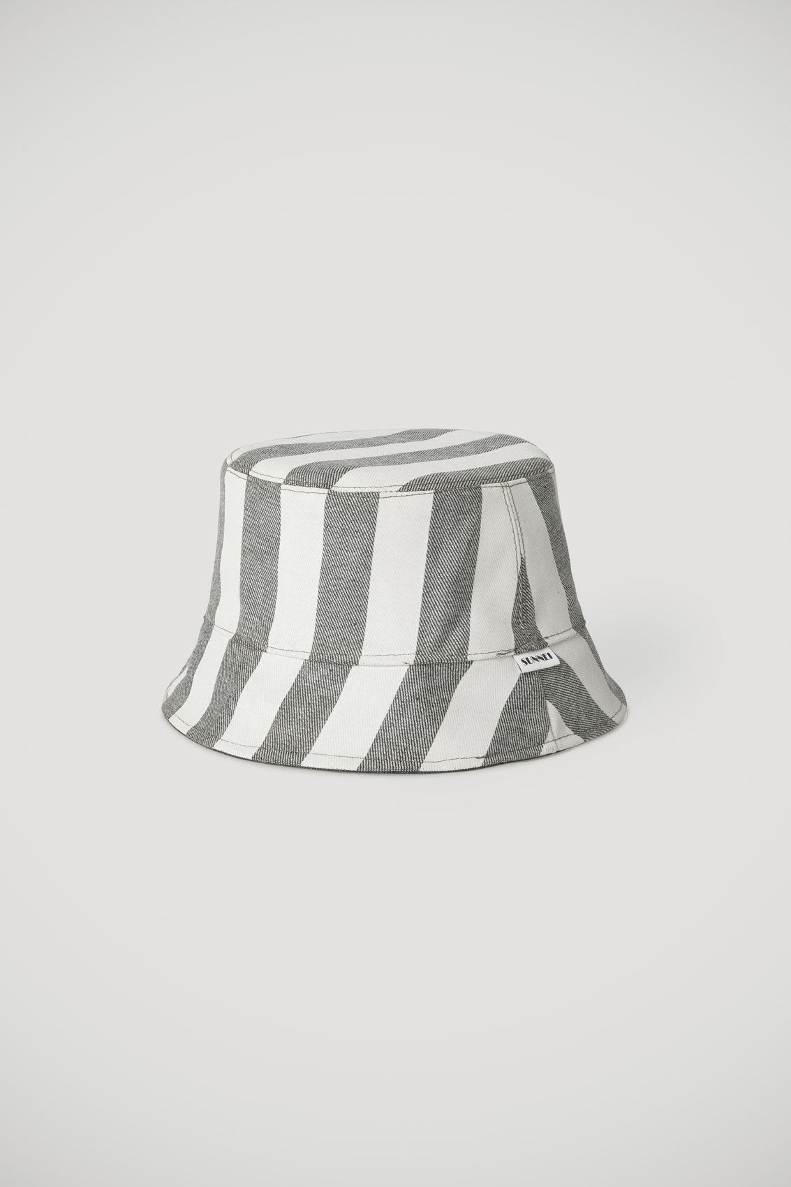 Reversible Bucket Hat | Unisex | White Stripes