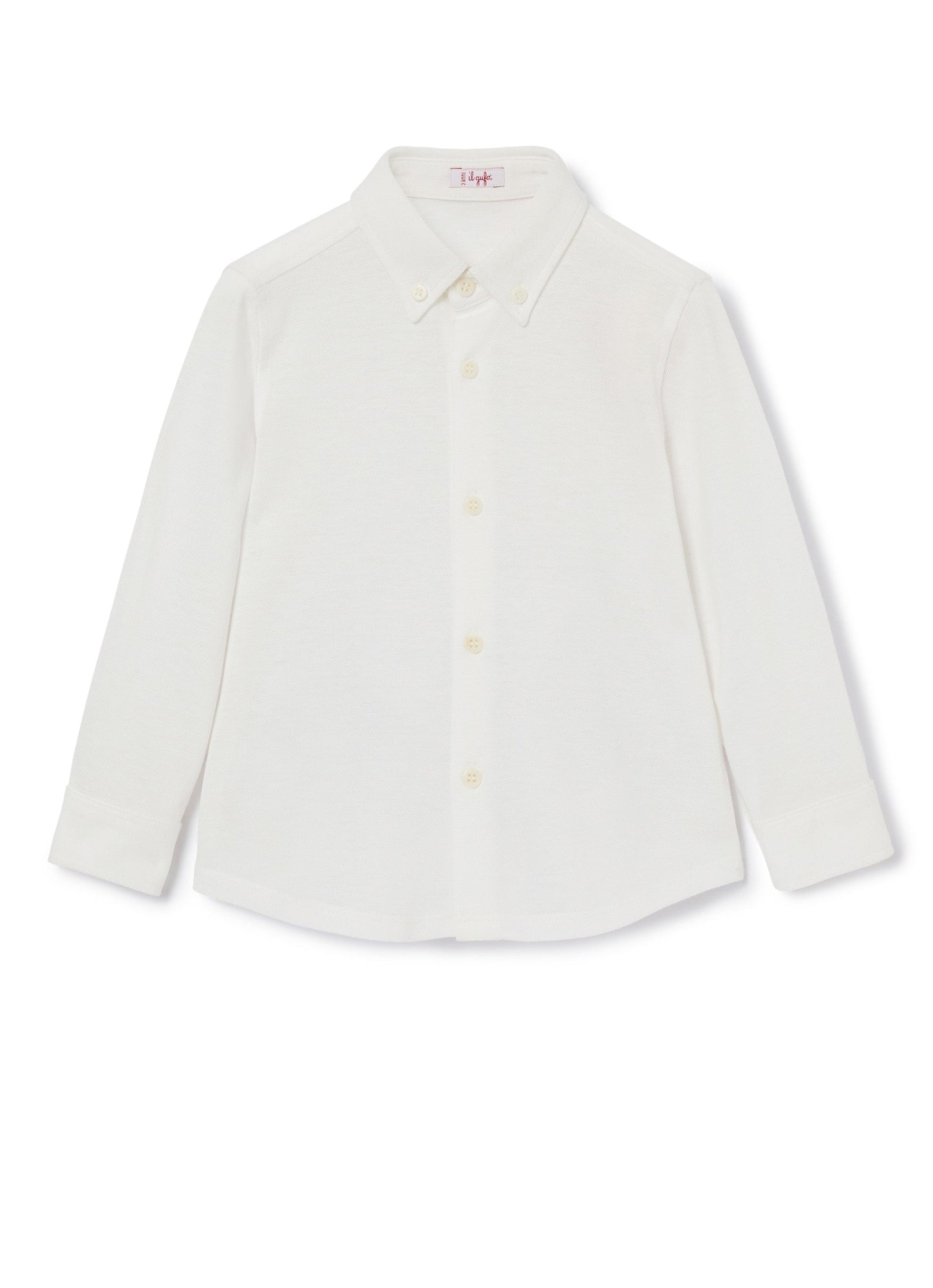 Boys | Oxford Jersey White Shirt | White