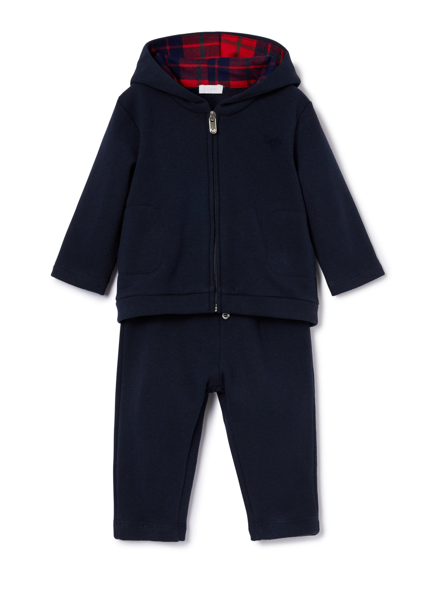 Baby Boys | Two-Piece Suit | Blue Navy Red Fiamma