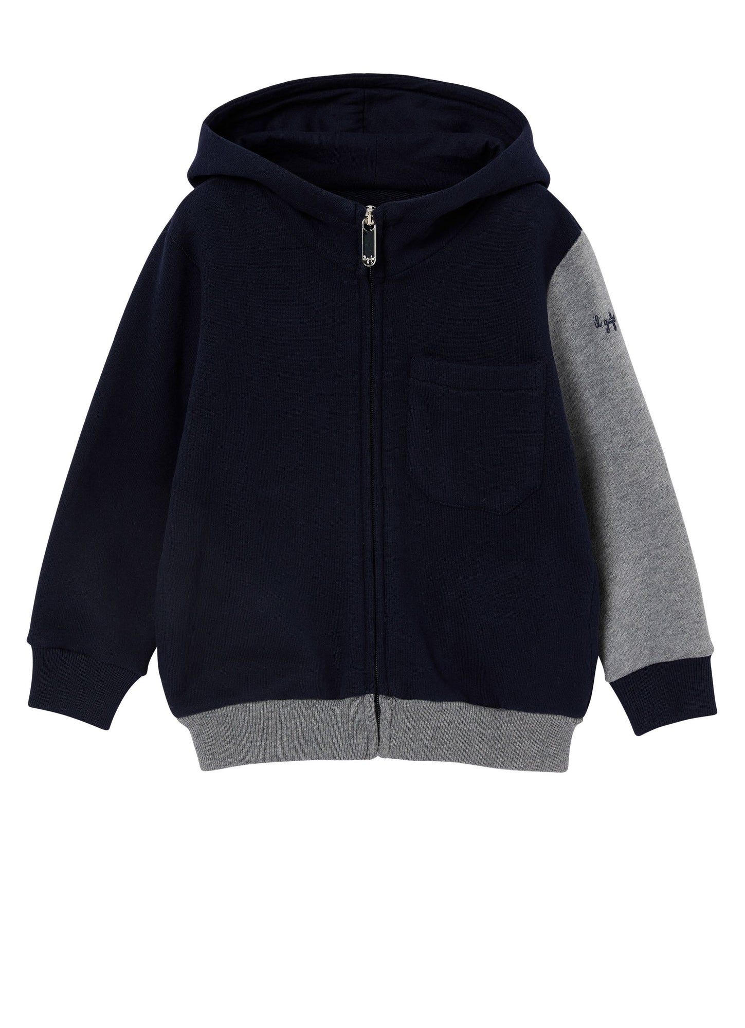 Boys | Bicolour Sweatshirt | Blue Grey