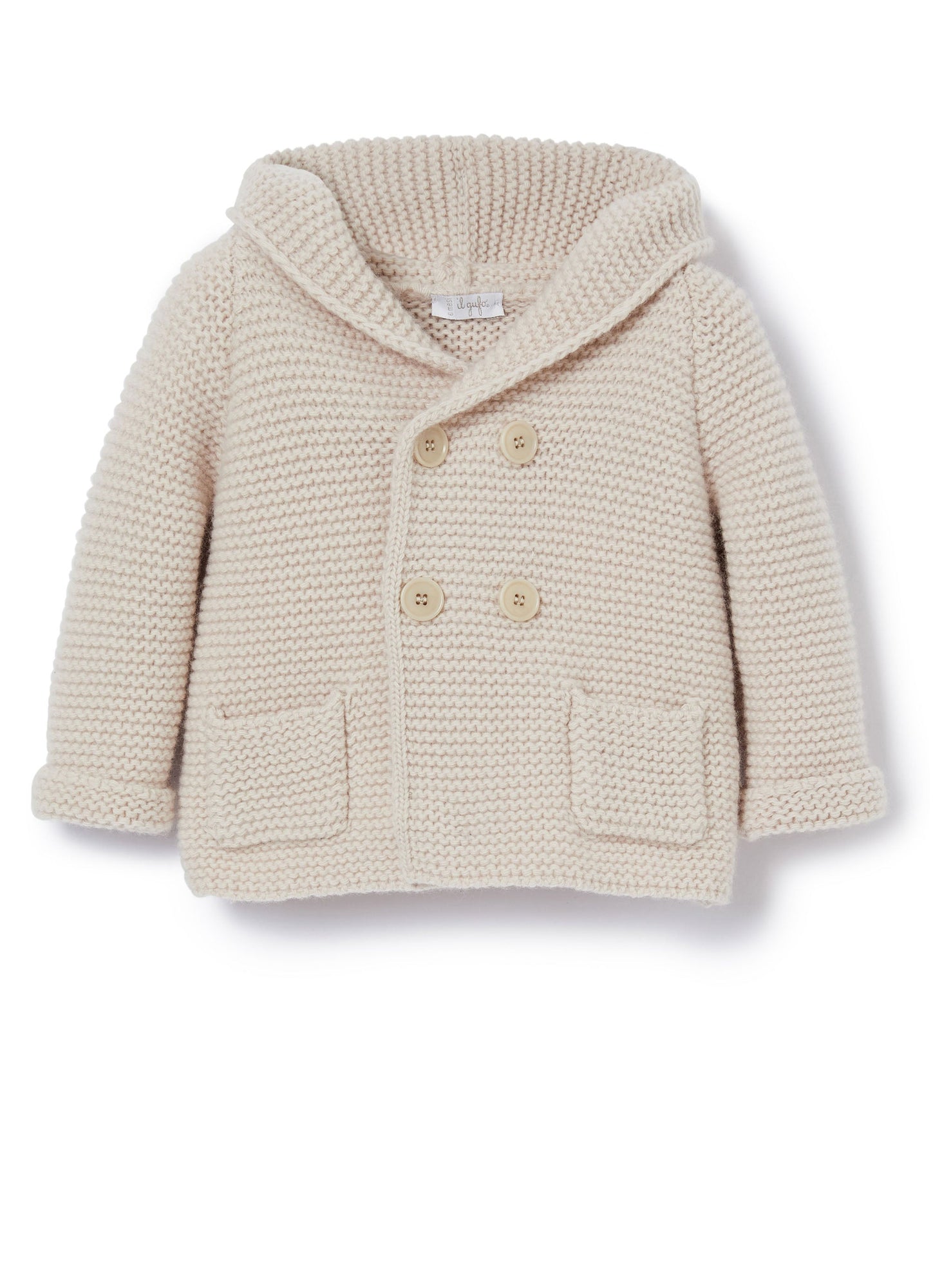 Baby Boys | Sweater with Hood | Natural