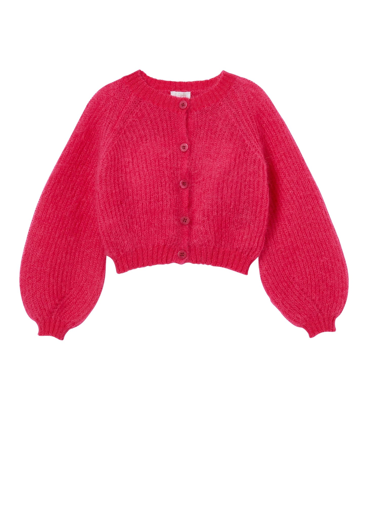 Girls | Mohair Sweater | Fuchsia