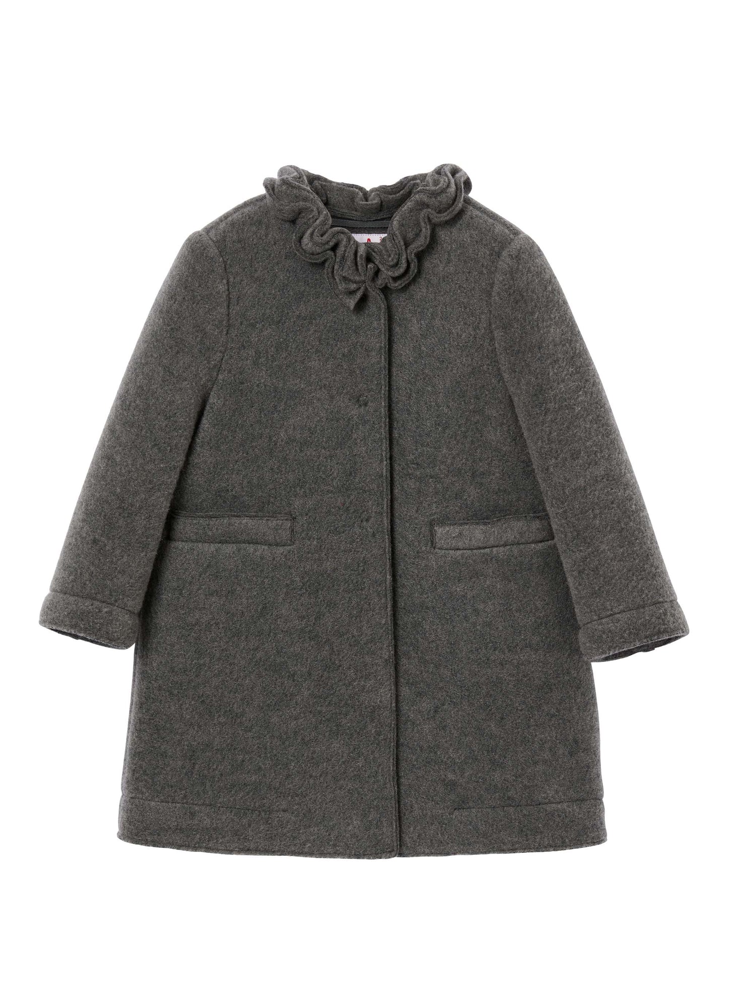 Girls | Fleece Coat | Iron Grey