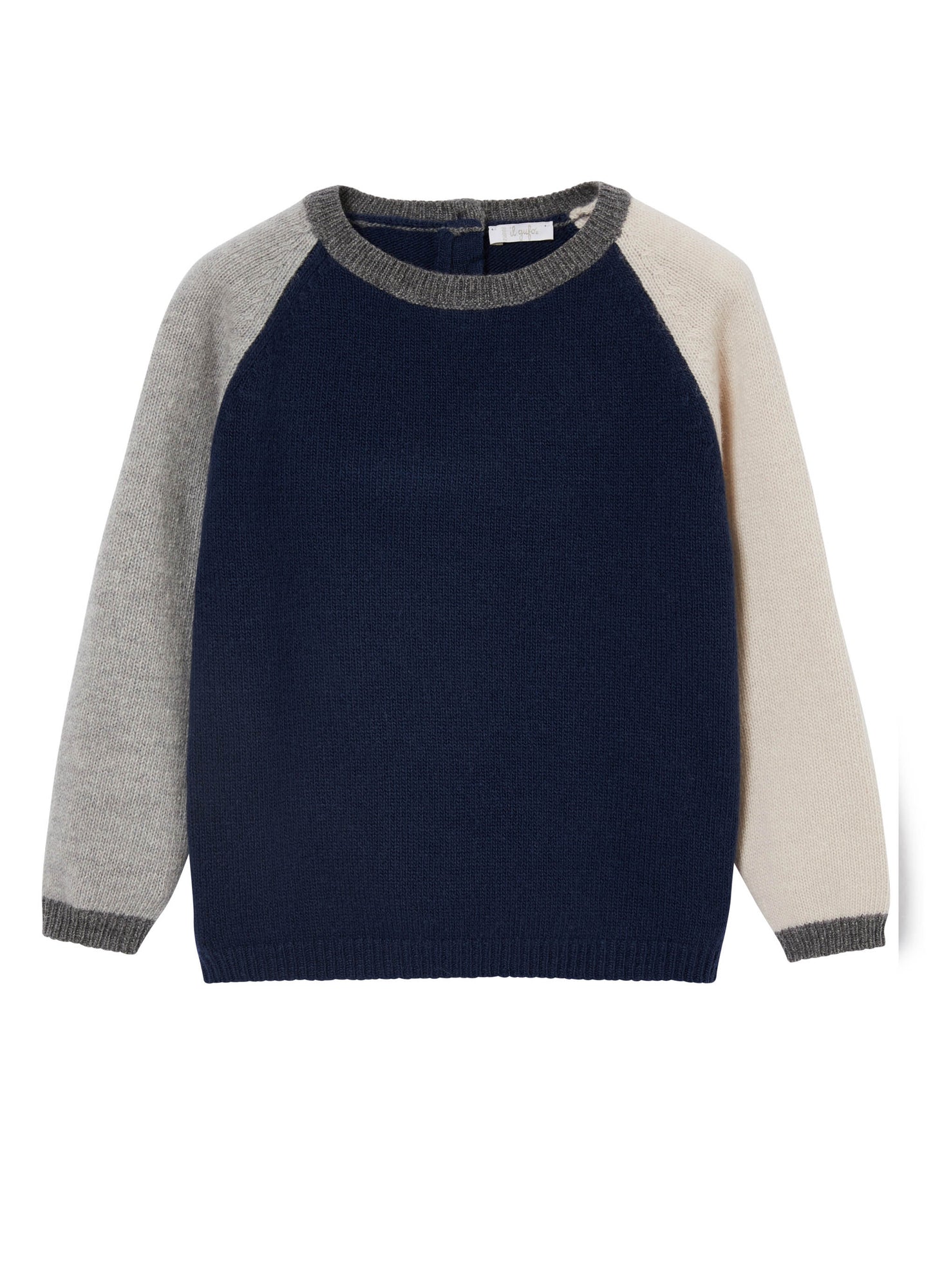 Boys | Wool Sweater | Blue Oceano Nube