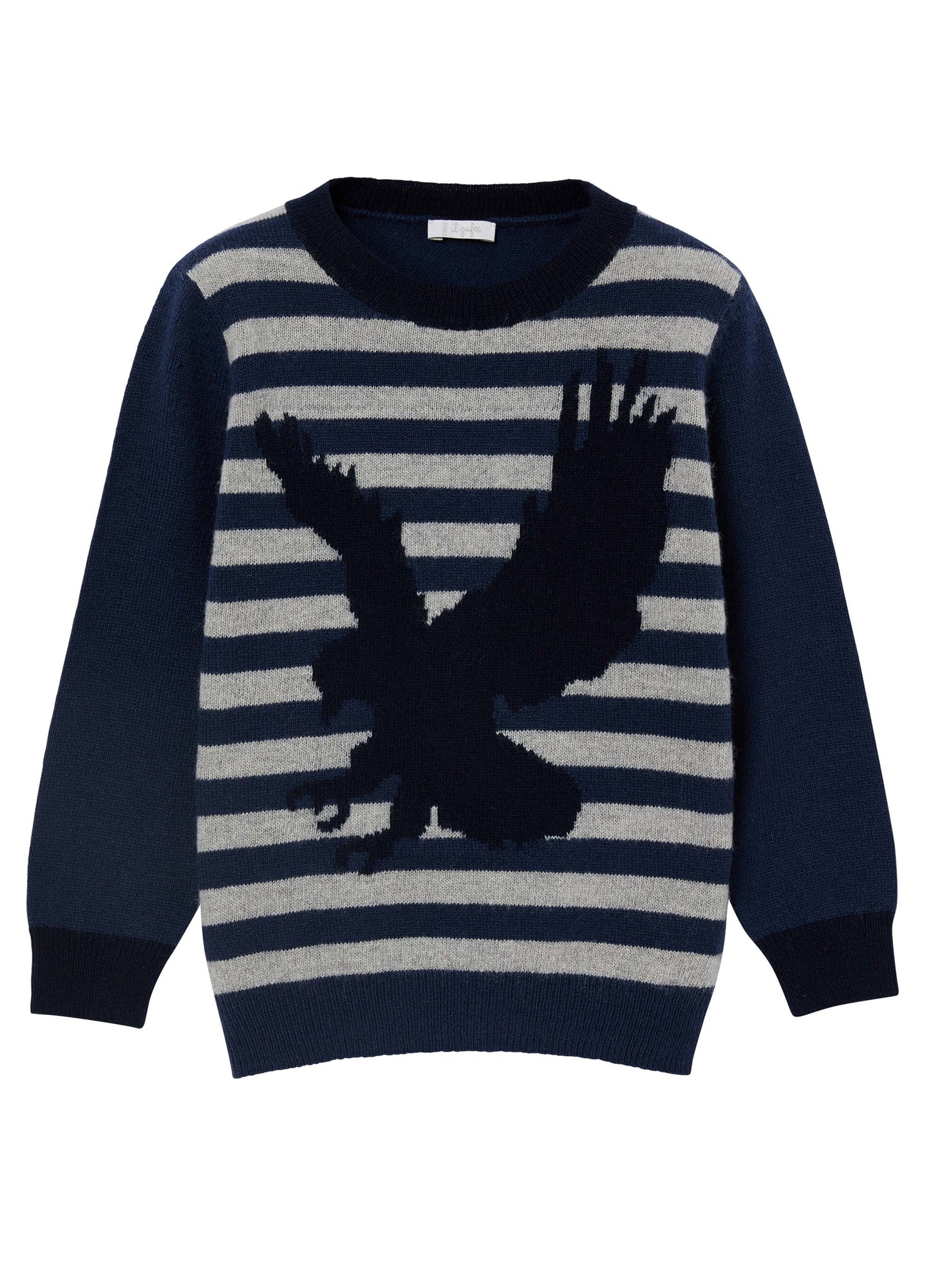 Boys | Sweater with Eagle | Blue Oceano Nube