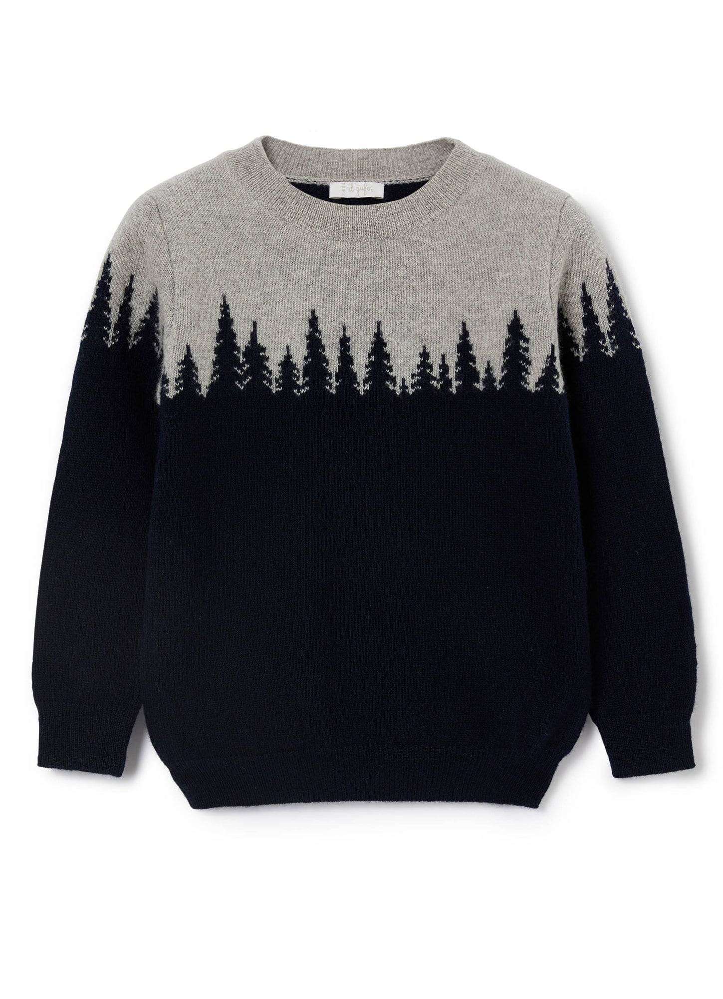 Boys | Wool Sweater | Blue Grey