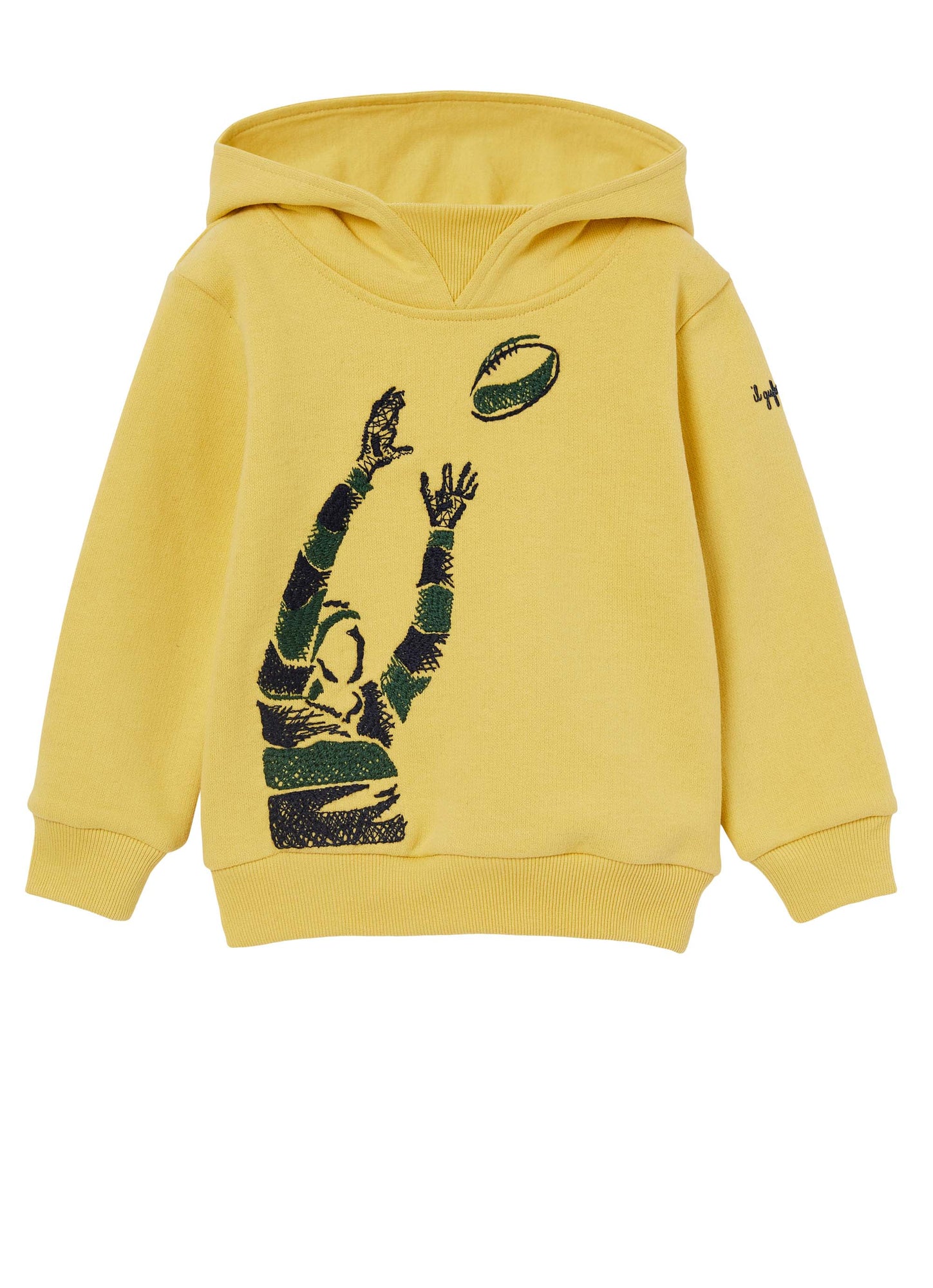 Boys | Hooded Sweatshirt | Senape Biliardo