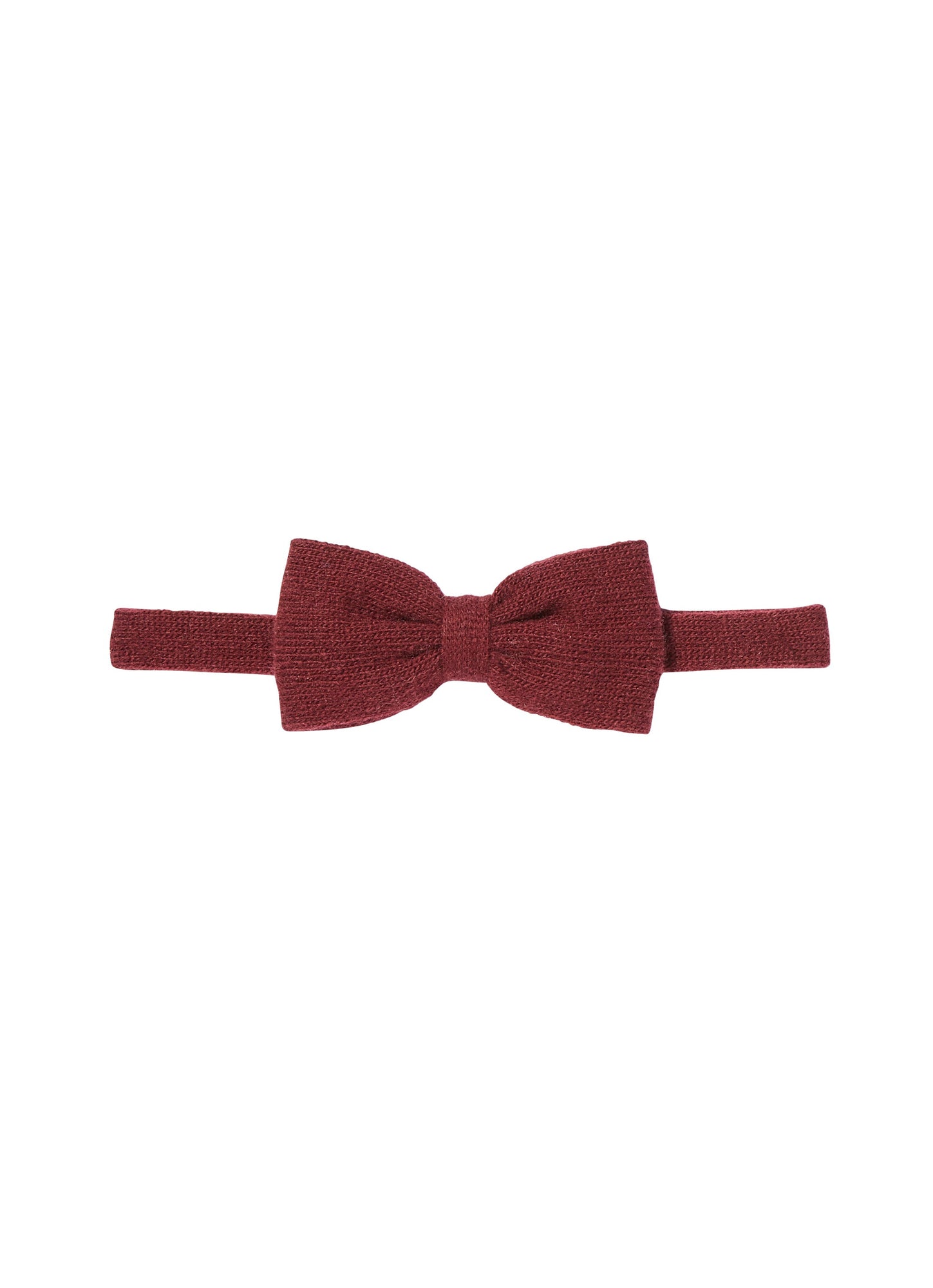 Boys | Wool Bow Tie | Burgundy