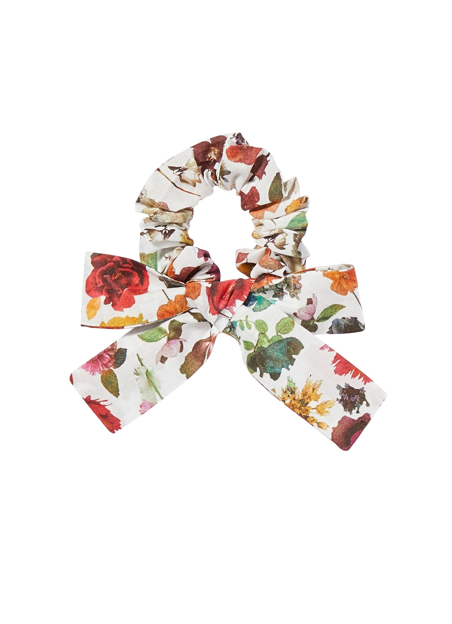 Girls | Hair Elastic with Bow | Terracotta