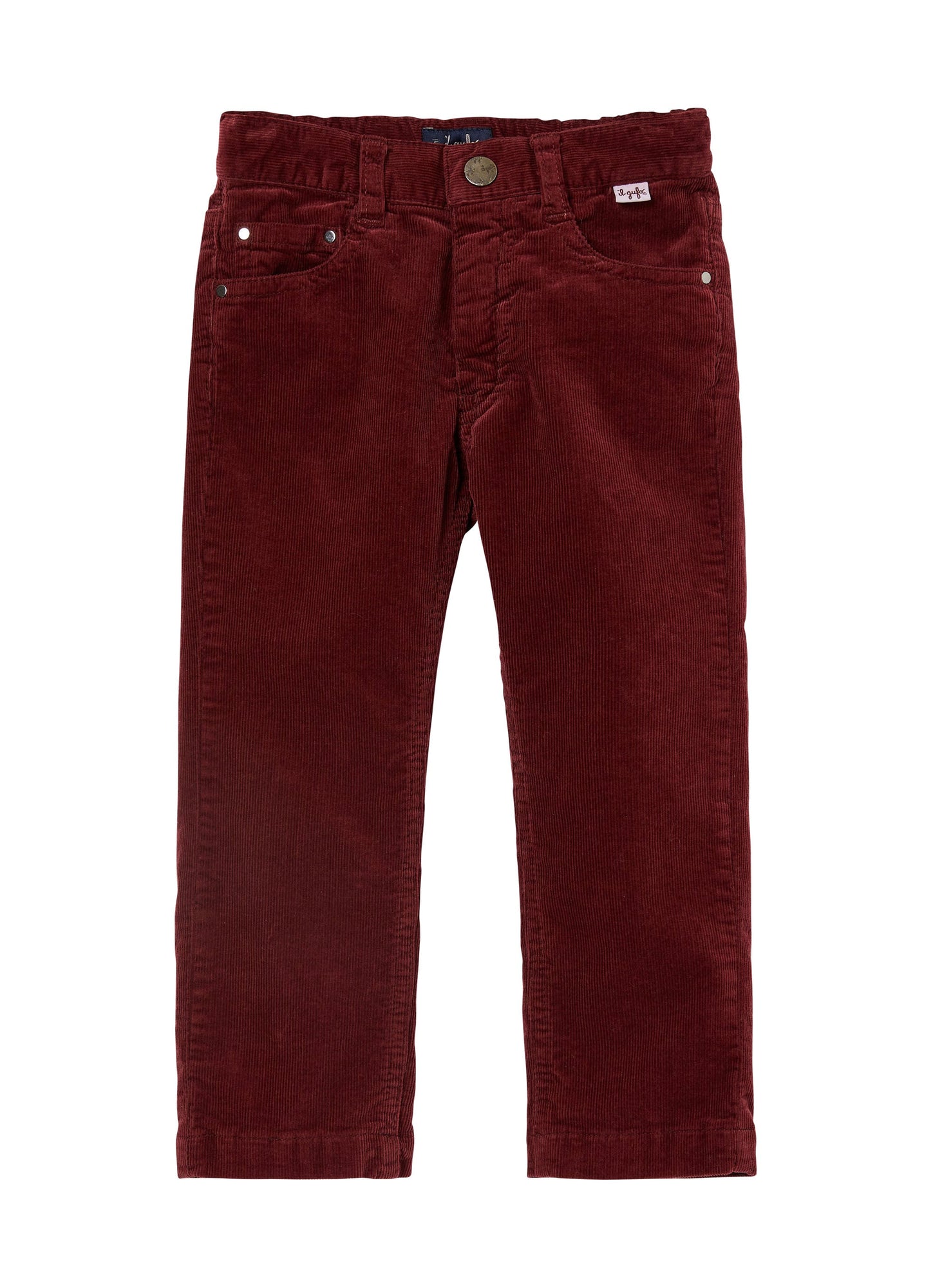 Boys | Velvet Trousers | Burgundy