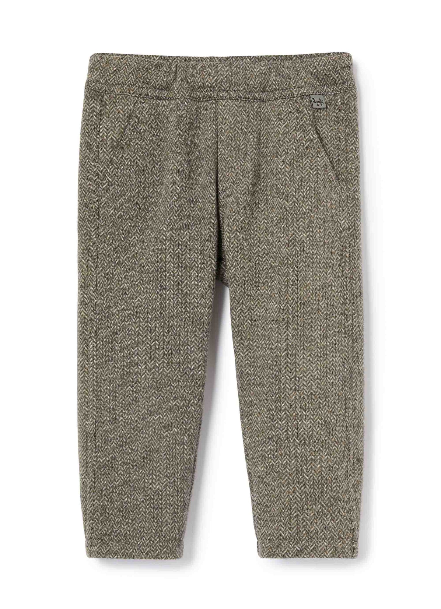 Boys | Herringbone Trousers | Hunter Green