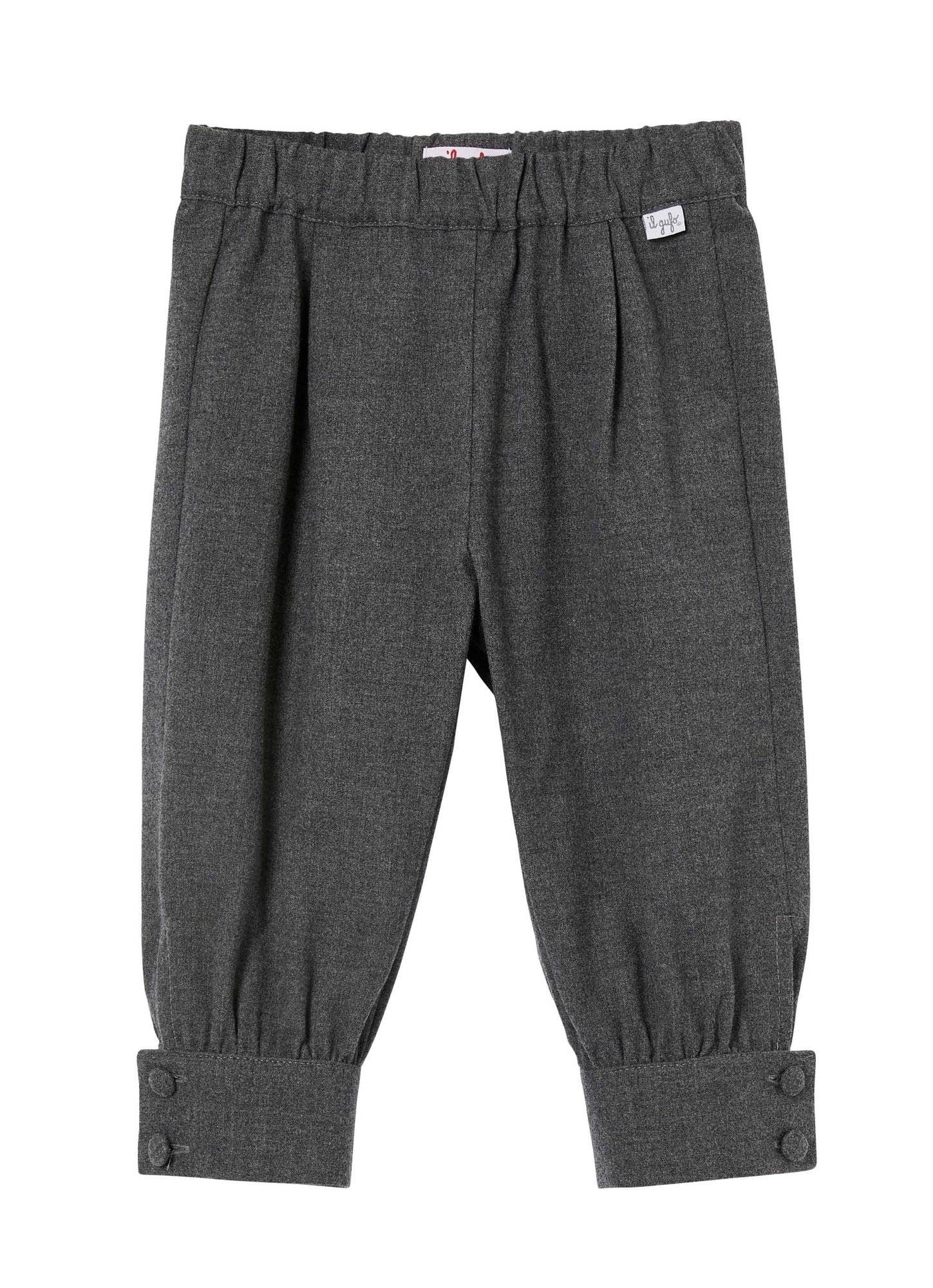 Girls | Trousers with Cuffs | Steel Grey
