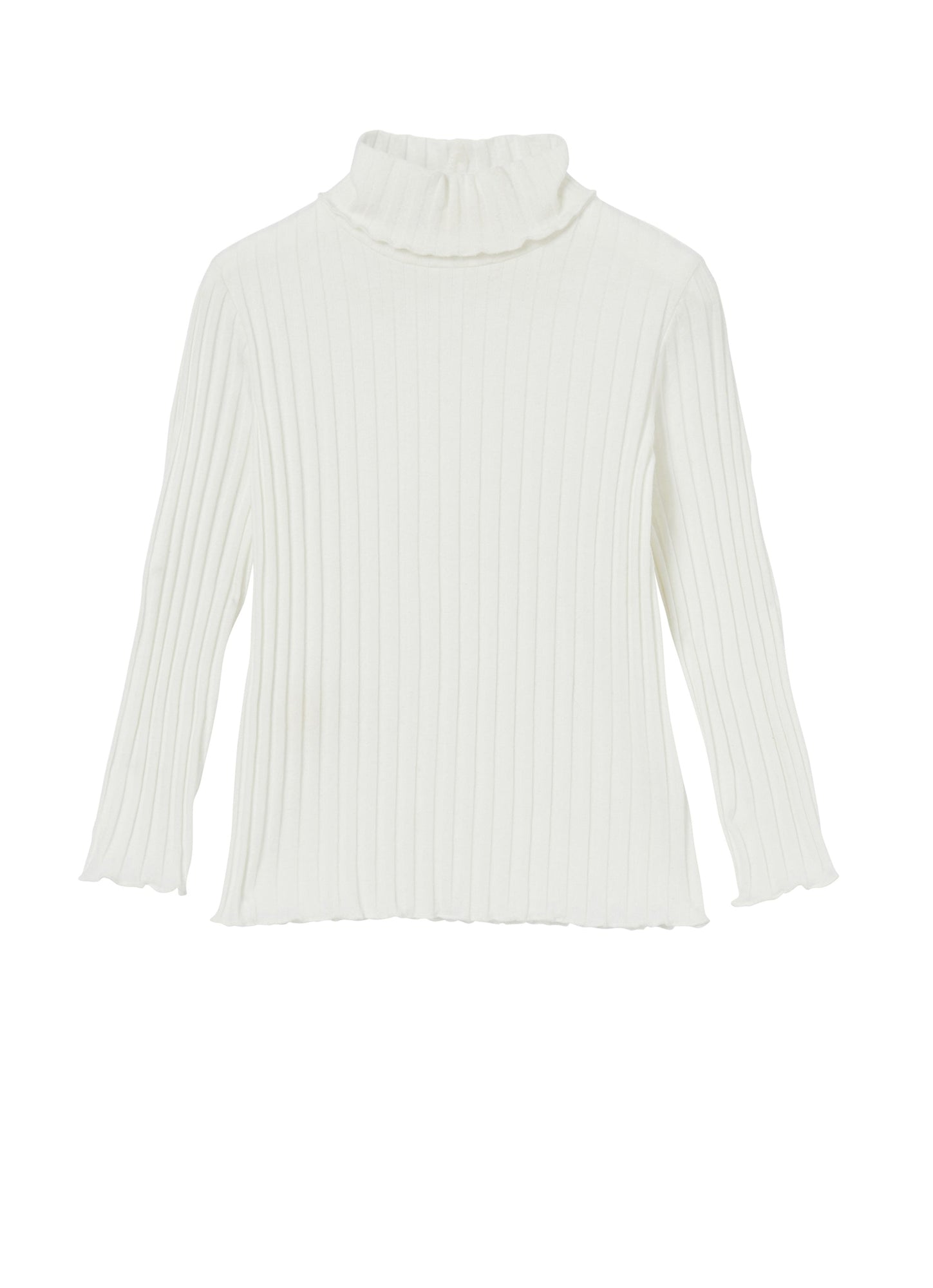 Girls | Ribbed Turtleneck | Milk