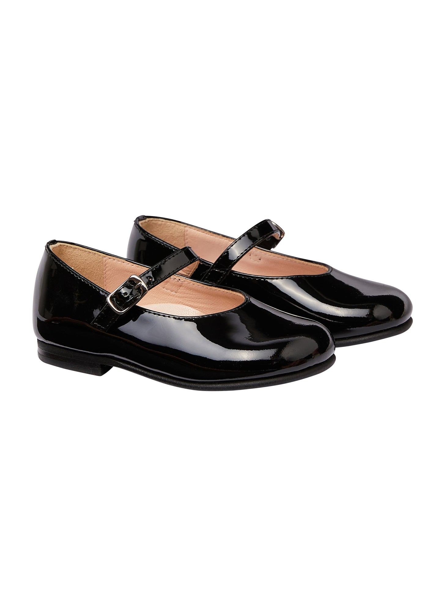 Girls | Patent Flat Shoes | Black