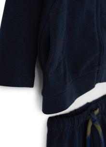 Baby Boys | Fleece Two-Piece Suit | Blue Scuro Green Blue