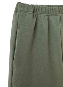 Girls | Fleece and Flower Print Suit | Oregano Green Green