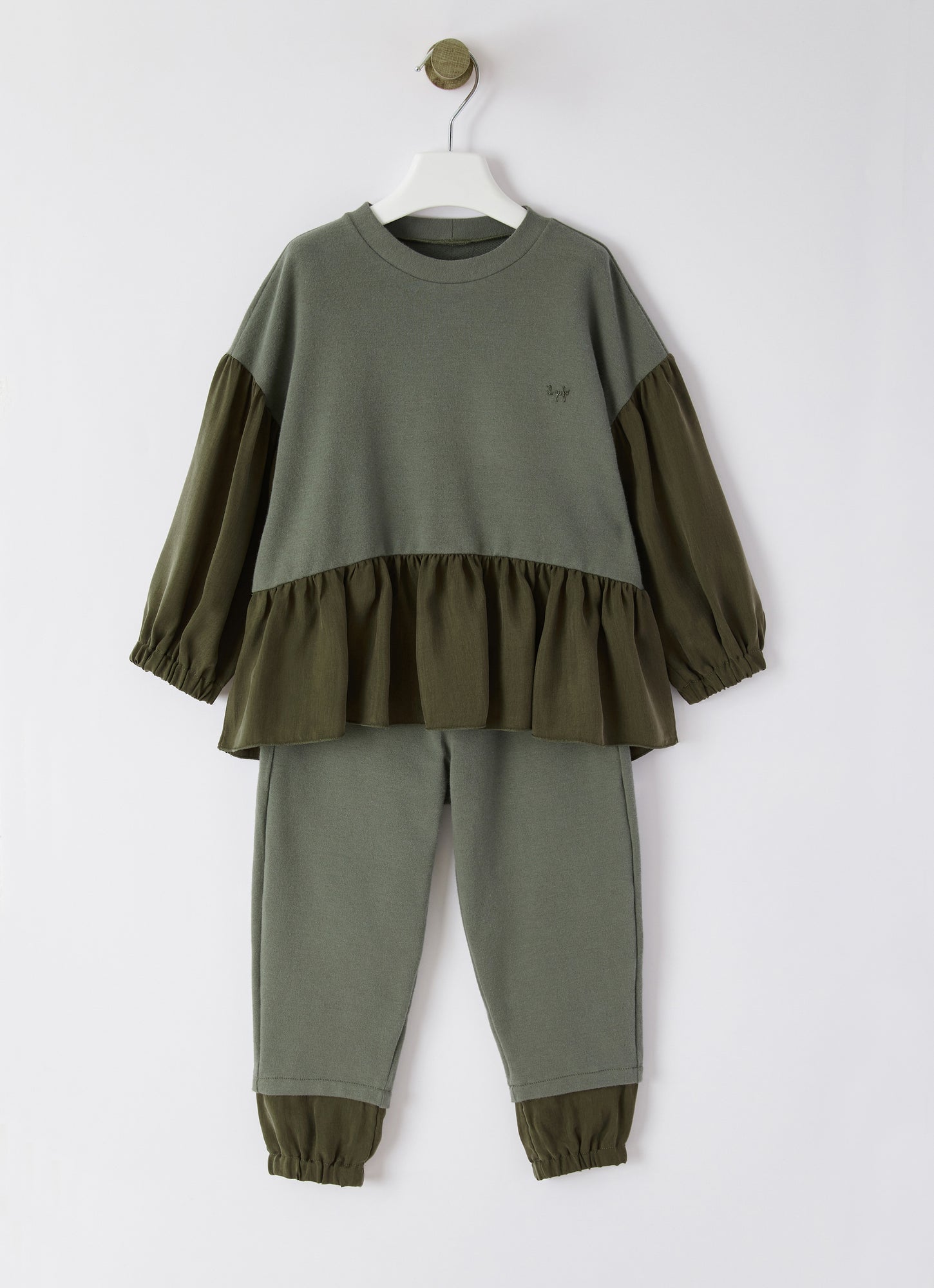 Fleece Suit with Cupro Inserts | Rosa Erica