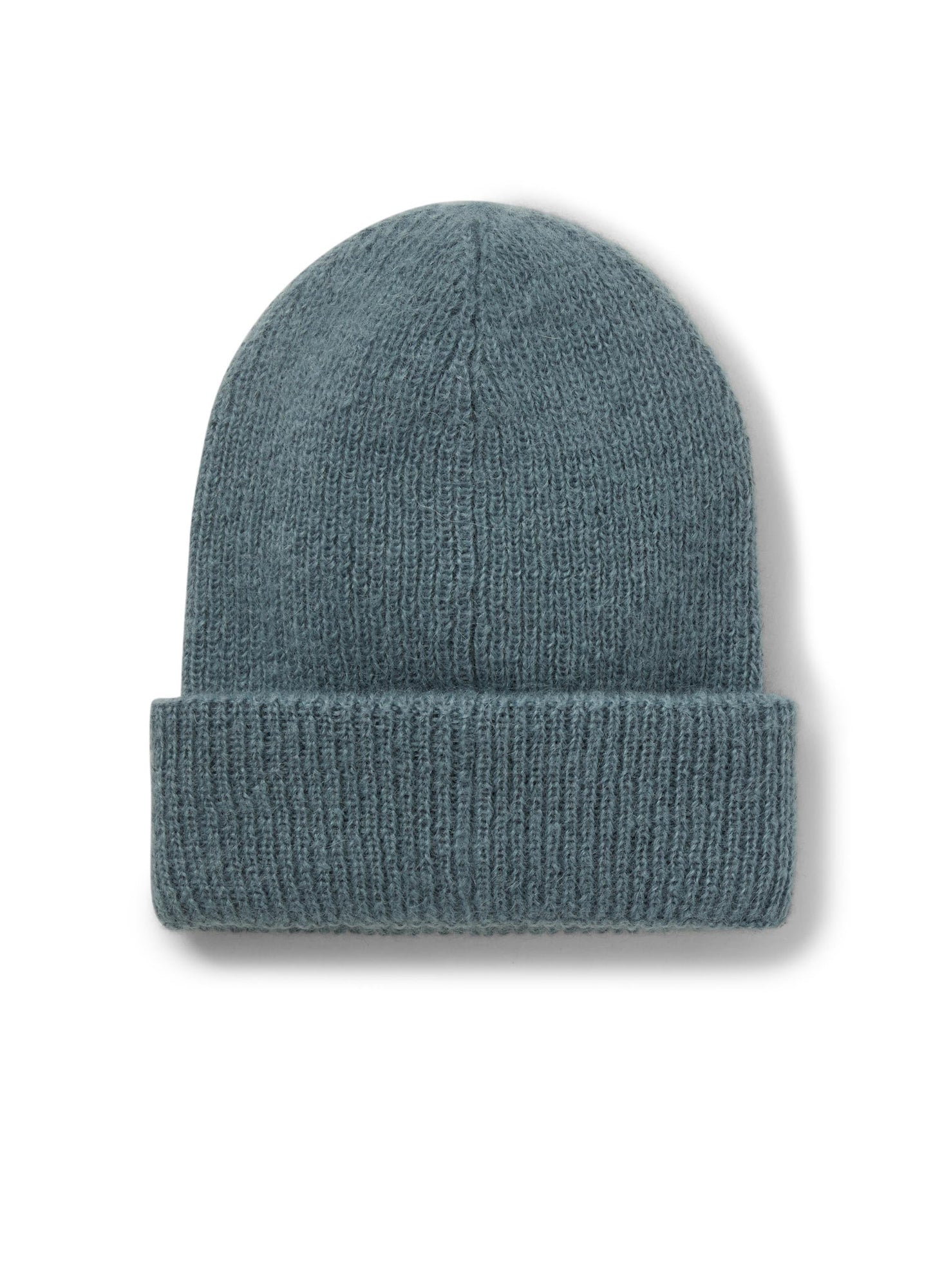 Girls | Denim Mohair Wool Hat | Blue Oceano