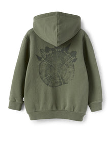 Boys | Hoodie | Fir Green