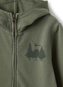 Boys | Hoodie | Fir Green