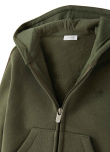 Baby Boys | Nylon and Cotton Sweatshirt | Fir Green