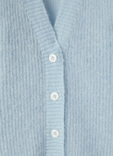 Girls | Mohair Long Cardigan | Sky Blue Fumo