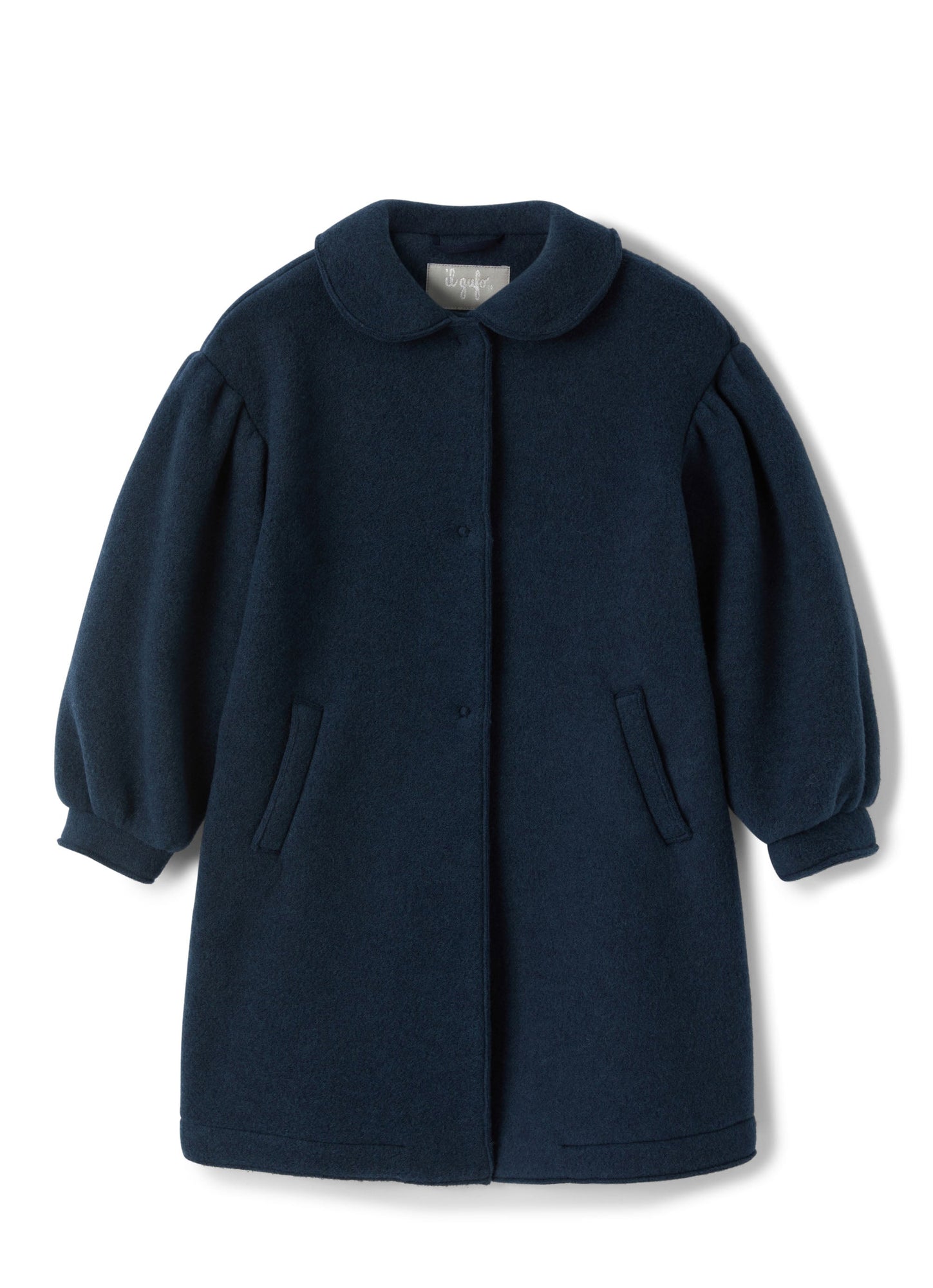 Girls | Couture Fleece Coat | Blue