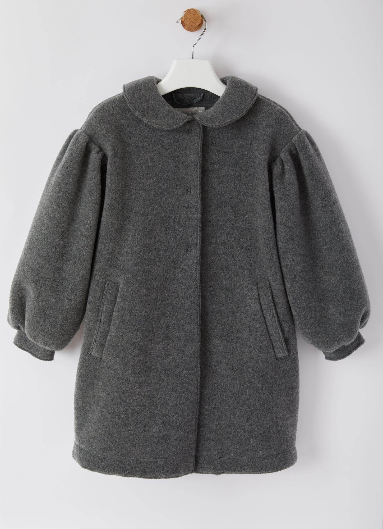 Couture Fleece Coat | Iron Grey