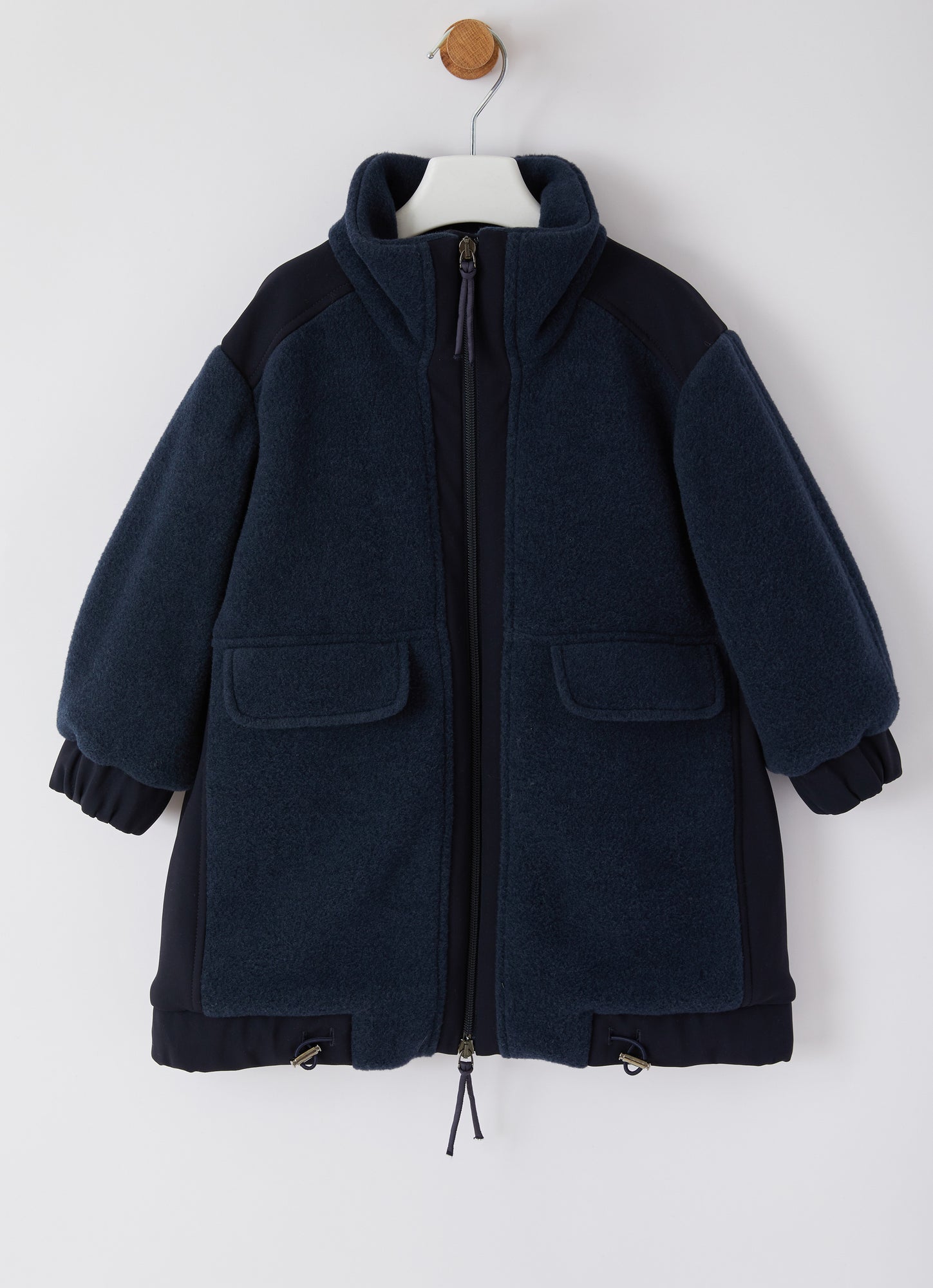 Sensitive Fabrics And Fleece Jacket | Blue